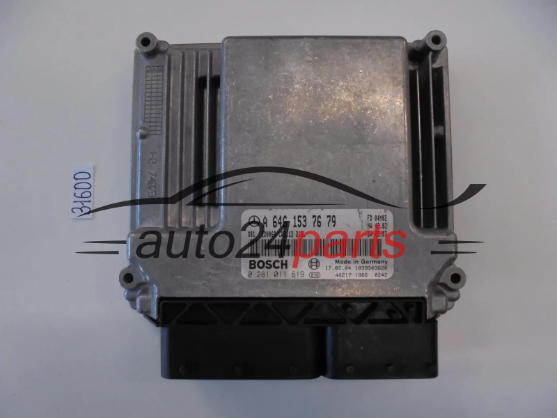 KOMPUTER STEROWNIK SILNIKA MERCEDES BENZ 0281011619 A6461537679