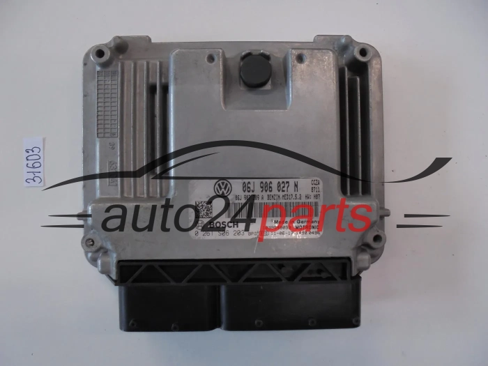 KOMPUTER STEROWNIK SILNIKA VW VOLKSWAGEN SHARAN 2.0 TSI BOSCH 0 261 S06 203, 0261S06203, 06J 906 027 N, 06J906027N, MED17.5.2