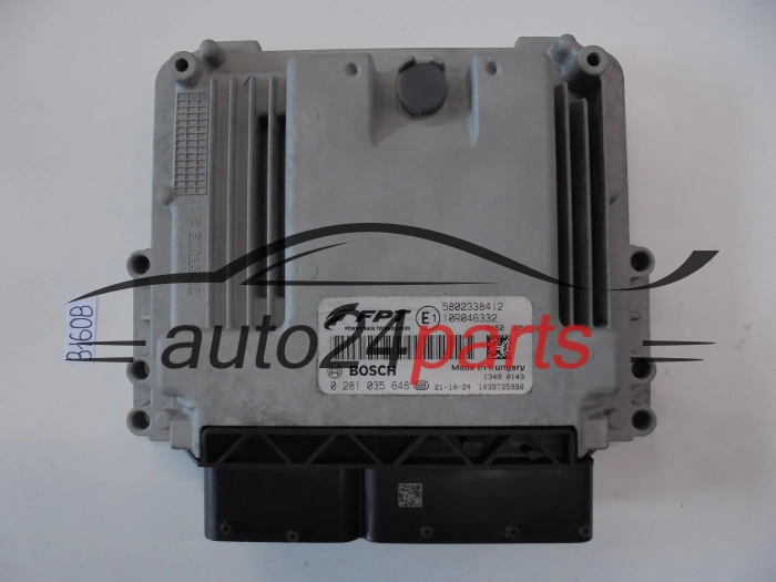 Centralita de motor iveco 0281035648 5802338412