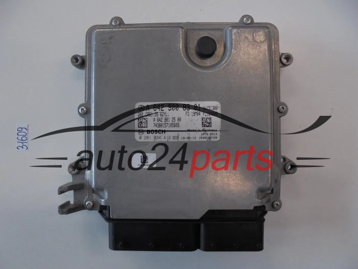 Komputer sterownik silnika ECU MERCEDES BENZ 0281034412 A6429008301