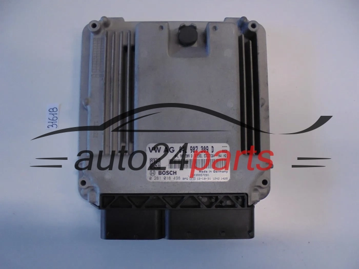 Sterownik silnika Audi Volkswagen 2.0 TDI 0281018498 04L907309D IMMO OFF