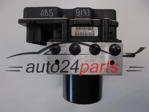 ABS POMPA I STEROWNIK VW VOLKWAGEN POLO BOSCH 0 265 239 074, 0265239074, 6R0 614 517 BA, 6R0614517BA, 0 265 955 034, 0265955034