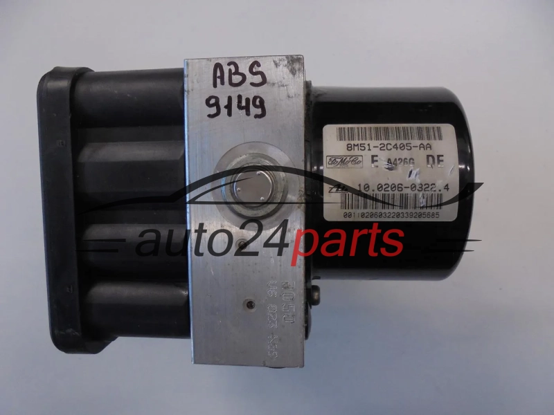 ABS POMPA I STEROWNIK FORD FOCUS C-MAX FoMoCo 8M51-2C405-AA, 8M512C405AA, ATE 10.0206-0322.4, 10020603224, 10.0960-0127.3, 10096001273, 28.5600-0403.3, 28560004033
