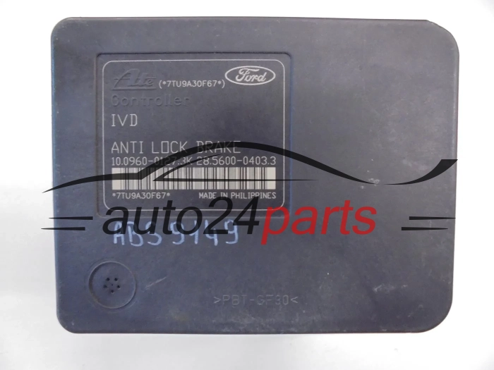 ABS POMPA I STEROWNIK FORD FOCUS C-MAX FoMoCo 8M51-2C405-AA, 8M512C405AA, ATE 10.0206-0322.4, 10020603224, 10.0960-0127.3, 10096001273, 28.5600-0403.3, 28560004033