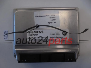 KOMPUTER STEROWNIK SILNIKA BMW 7548769 5WK93022 - 31625