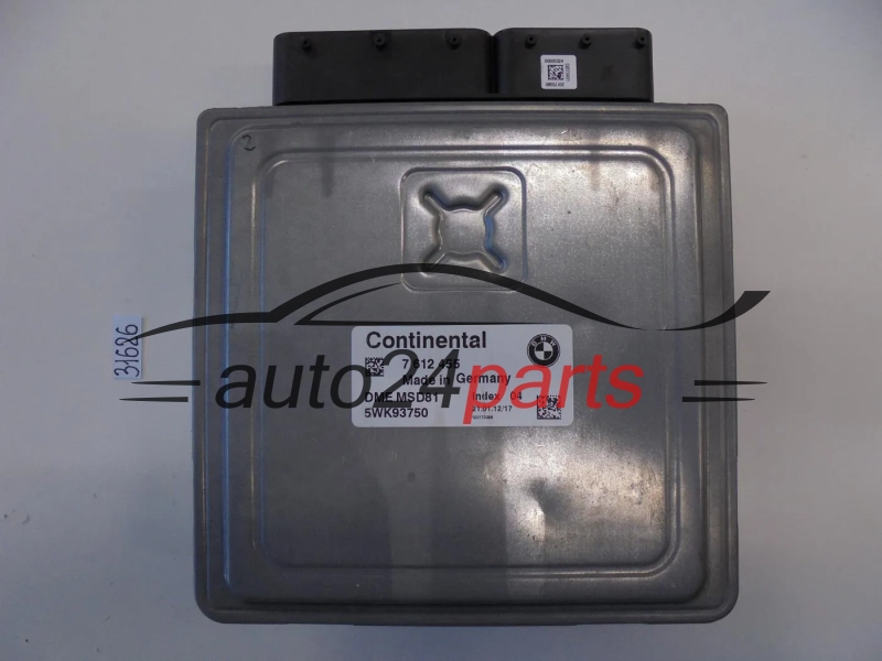 Μονάδα Ελέγχου Κινητήρα BMW 7612455 5wk93750