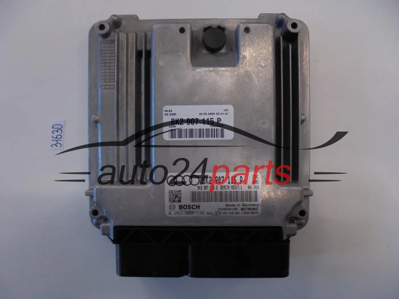 KOMPUTER STEROWNIK SILNIKA AUDI A4 A5 2.0T TFSI 8K2907115P 8K2907115D 0261S04132 BENZIN MED17.1