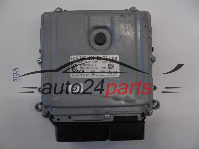 Sterownik silnika Mercedes Benz Sprinter 0281015051 A6461506172 CR4.20