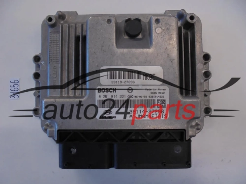 KOMPUTER STEROWNIK SILNIKA HYUNDAI KIA 2.0 CRDI 0281014221 39114-27296 3911427296