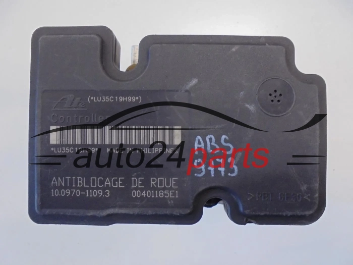 ABS POMPA I STEROWNIK CITROEN C2 C3 9656493580, ATE 10.0207-0056.4, 10020700564, 10.0970-1109.3, 10097011093
