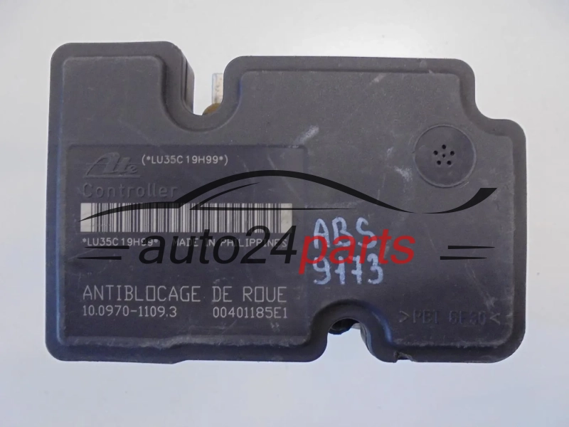 ABS POMPA I STEROWNIK CITROEN C2 C3 9656493580, ATE 10.0207-0056.4, 10020700564, 10.0970-1109.3, 10097011093
