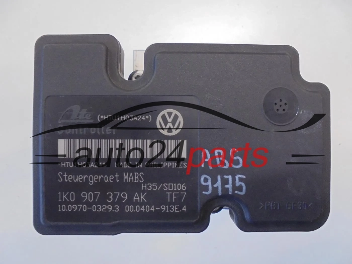 POMPA ABS I STEROWNIK VOLKSWAGEN 1K0614117S 1K0907379AK