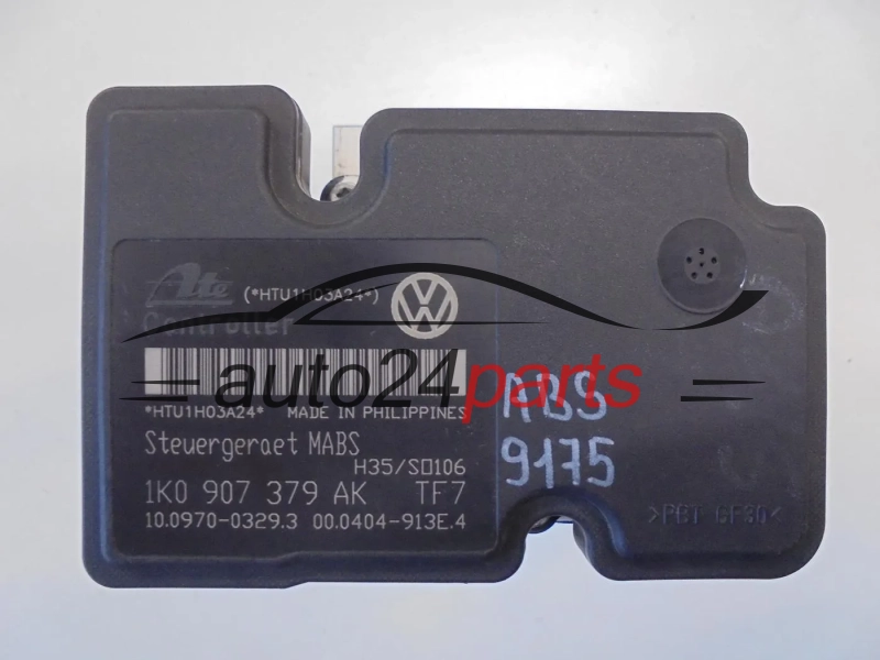 POMPA ABS I STEROWNIK VOLKSWAGEN 1K0614117S 1K0907379AK