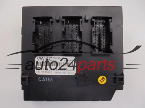 CENTRALKA MODUL STEROWNIK KOMFORTU 1K0937084 1K0 937 084, HELLA 5DK009650-00, 5DK 009 650-00 AUDI SEAT SKODA VW