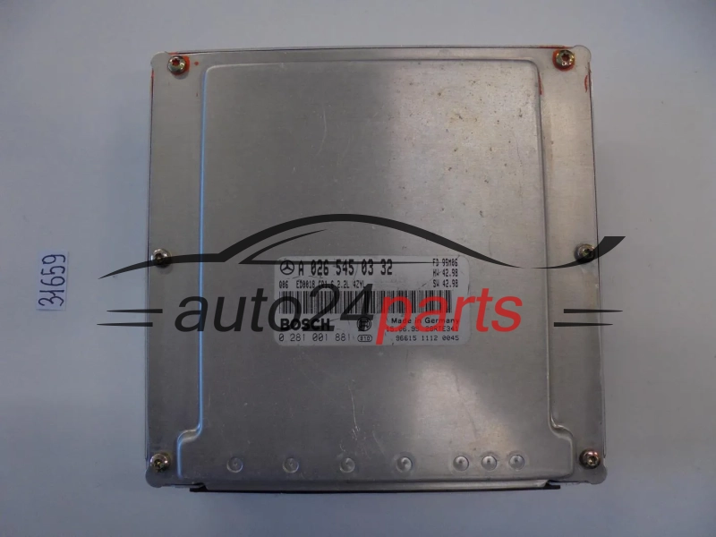 Sterownik silnika Mercedes C220 2.2 CDI 0281001881 A0265450332
