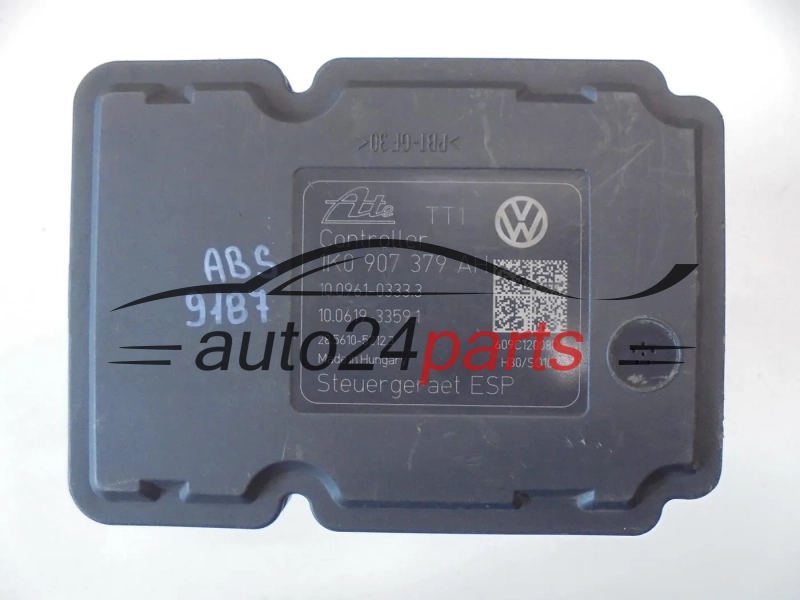 ABS-Pumpe mit Steuergerät Audi Volkswagen ATE 1K0614517AS 10021204804 1K0907379AH 10096103333 – Foto 2