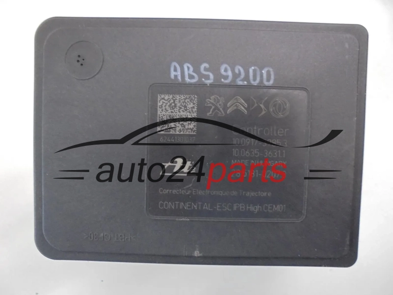 Αντλία ABS Peugeot Citroën Opel Fiat ATE 9860815480 10091739853 - φωτογραφία 4
