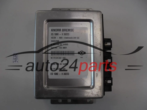 ABS STEROWNIK MERCEDES ATEGO 3X5398, AS 3001, ES 1080 - II 30223 KNORR BREMSE A0004463314, 0004463314, A 000 446 33 14/005