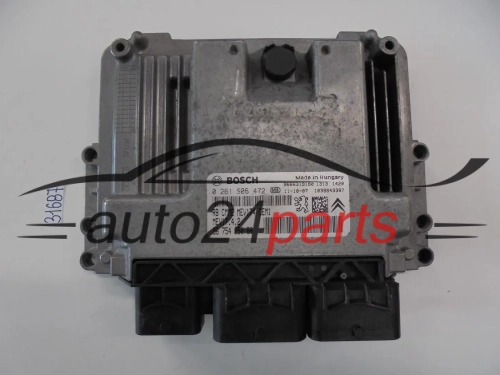 KOMPUTER STEROWNIK SILNIKA CITROEN PEUGEOT 0261S06472 9675495080, 9666319180 MEV17.4.2