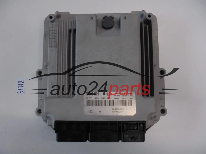 Centralina motore RENAULT TRAFIC OPEL VIVARO 2.0 DCI BOSCH 0 281 014 648, 0281014648, 8200666516, 8200823728