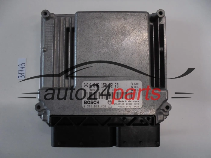 Μονάδα Ελέγχου Κινητήρα MERCEDES BENZ 0281013458 A6461503278 CR3.31