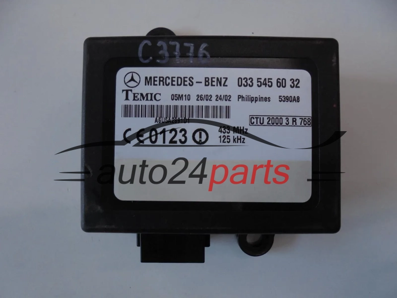 Centralita de módulo MERCEDES BENZ 0335456032