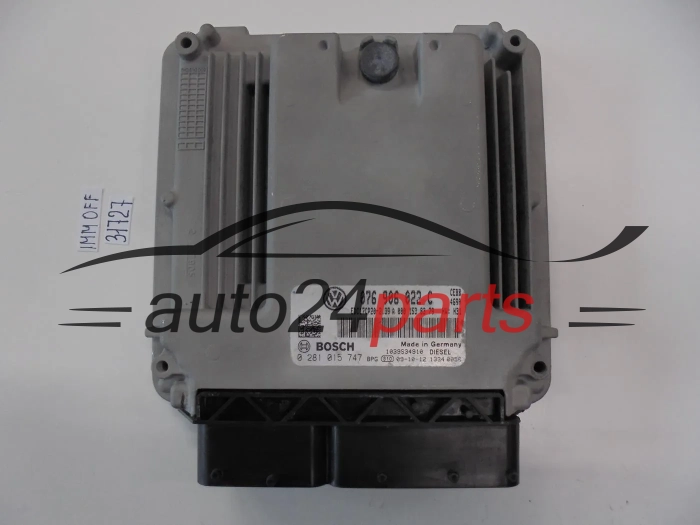 KOMPUTER STEROWNIK SILNIKA VW VOLKSWAGEN CRAFTER 2.5 TDI 076906022C, 076 906 022 C, BOSCH 0281015747, 0 281 015 747, EDC17CP20-2.39 CEBB 4690 1039S34910