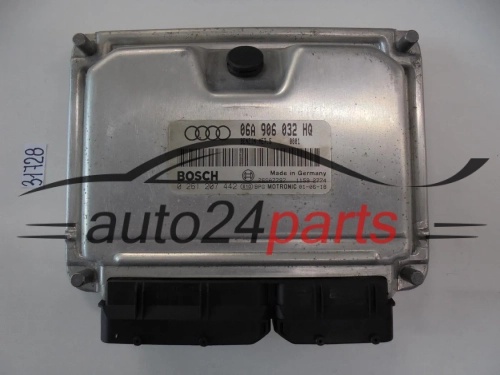 KOMPUTER STEROWNIK SILNIKA AUDI 0261207442 06A906032HQ