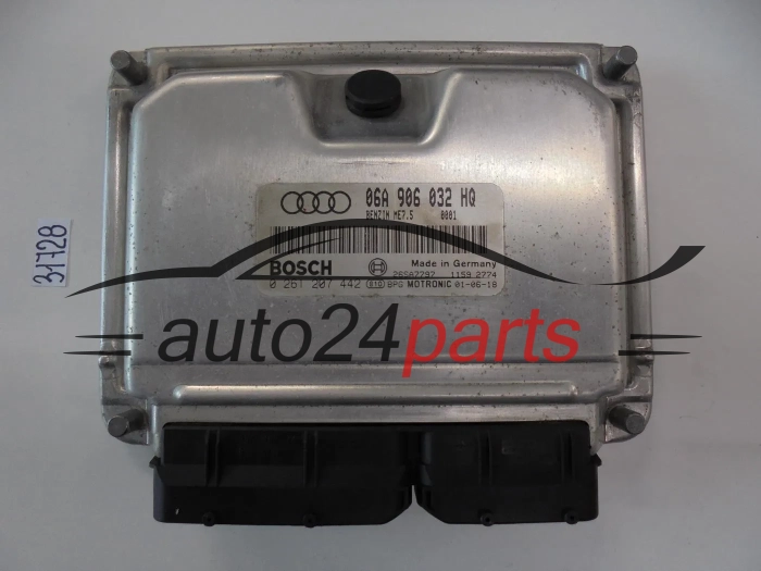 KOMPUTER STEROWNIK SILNIKA AUDI 0261207442 06A906032HQ