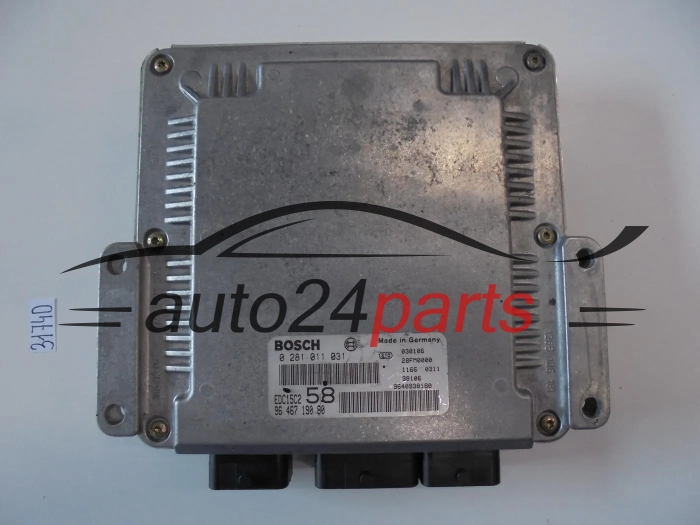 KOMPUTER STEROWNIK SILNIKA FIAT ULYSSE 2.0 JTD BOSCH 0281011031 9646719080 9640938180 EDC15C2 58