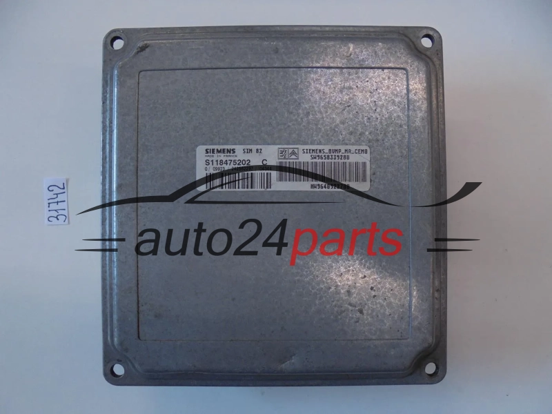 Sterownik skrzyni automatycznej Citroen C3 Siemens S118475202C 9658339280