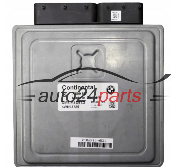 BMW E60/E61 520 2.0 CONTINENTAL 5WK93729 DME MSD81.2 7599881, 7 599 881