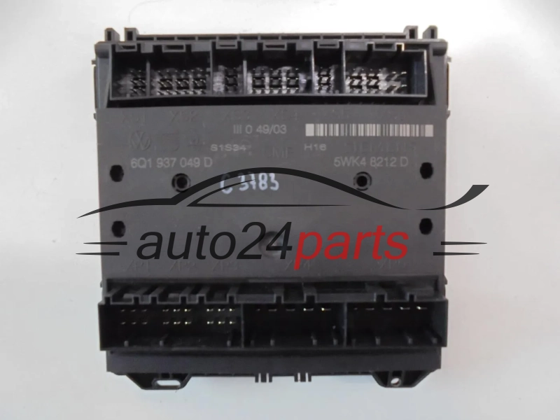 CENTRALKA MODUL STEROWNIK KOMFORTU 6Q1937049D, 6Q1 937 049 D, 5WK48212D SEAT SKODA VW