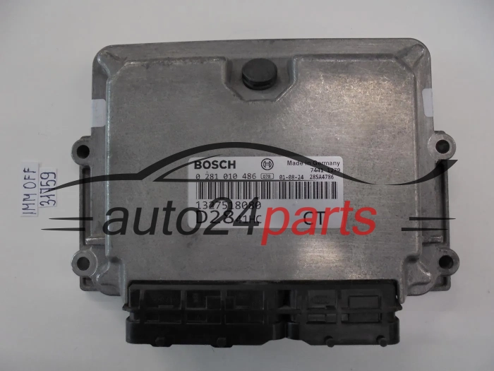 Sterownik silnika Fiat Ducato Peugeot Boxer 2.8 JTD 0281010486 1327518080