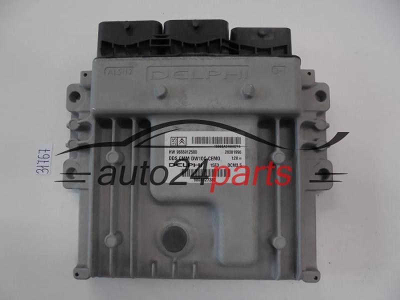 Centralita de motor CITROEN PEUGEOT DCM3.5 28381996 9806127380 9666912580
