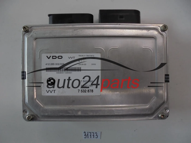 STEROWNIK SKRZYNI AUTOMATYCZNEJ BMW SIEMENS VDO VVT VELVETRONIC 412 265 002/005, 412265002005, 7 532 878, 7532878, 7 527 781, 7527781, 7 507 492, 7507492
