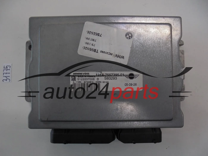 Sterownik silnika Mini Cooper S122237006B 1214755739501