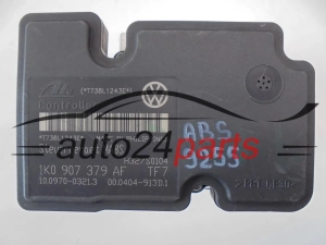 ABS-Pumpe mit Steuergerät Audi Volkswagen Seat ATE 1K0614117AF 25020700684 1K0907379AF 10097003213 – Foto 2