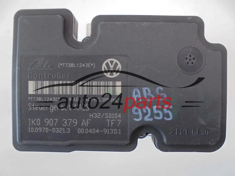 ABS-Pumpe mit Steuergerät Audi Volkswagen Seat ATE 1K0614117AF 25020700684 1K0907379AF 10097003213 – Foto 2