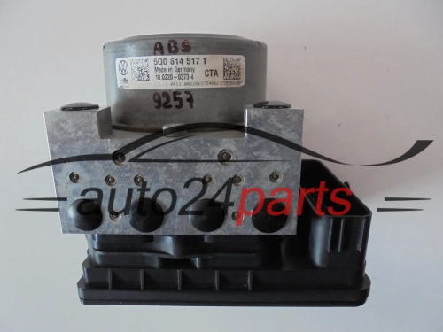 ABS POMPA I STEROWNIK VOLKSWAGEN 5Q0614517T 10.0220-0373.4 10022003734 5Q0907379AA, 10.0915-4346.3 T 10091543463 10.0622-3639.1 10062236391 5Q0907379G