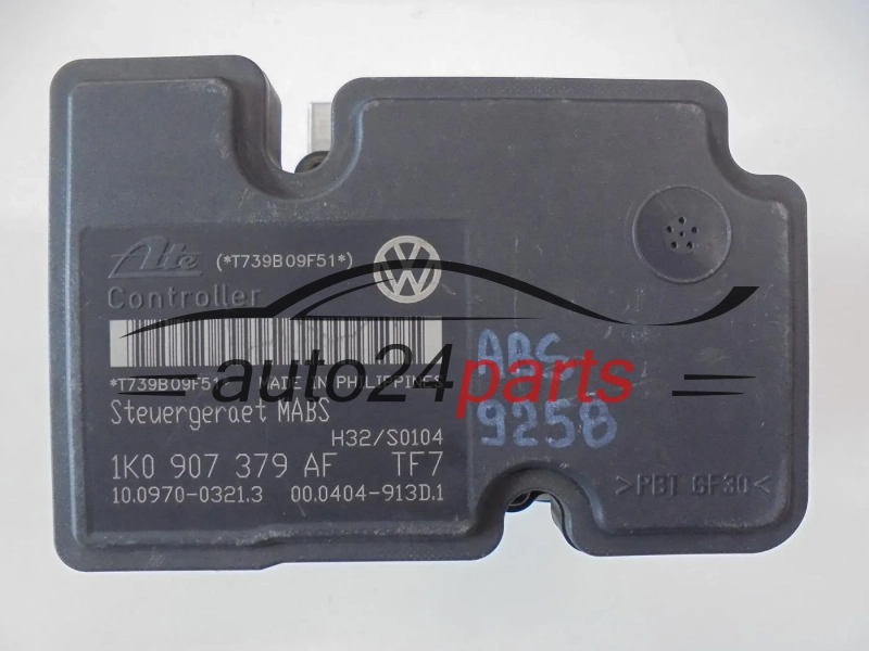 Pompa ABS i sterownik AUDI SEAT SKODA VW 1K0614117AC ATE 10.0207-0137.4 10020701374 1K0907379AF 10.0970-0321.3 10097003213