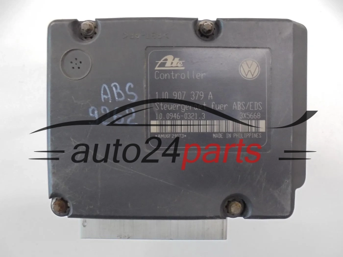 ABS Pump VOLKSWAGEN AUDI SEAT SKODA 1J0 614 217 A, 1J0614217A, ATE 10.0204-0043.4, 10020400434, 1J0 907 379 A, 1J0907379A, 10.0946-0321.3, 10094603213