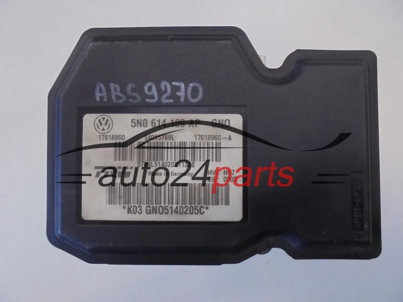 POMPA ABS I STEROWNIK VOLKSWAGEN 5N0 614 109 AP 5N0614109AP