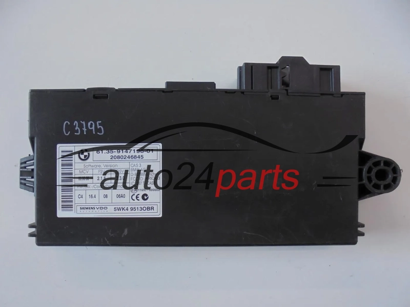 Centralka modul CAS 3 BMW E87 E90 61.35-9147196-01 5WK49513OBR