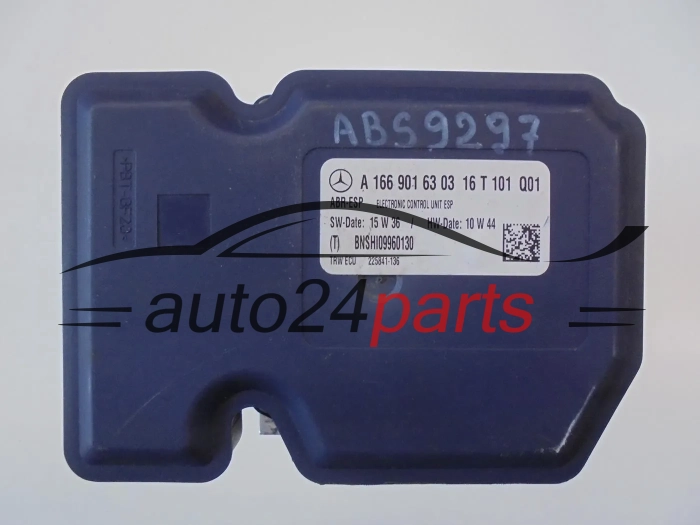 Bomba ABS y centralita MERCEDES BENZ A1664310400 A1669016303