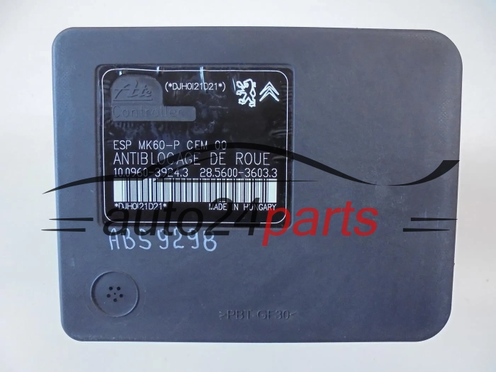 Abs pompa centralina CITROEN C3 PICASSO 1.6 HDI 9666999580 10020604144 10096039243