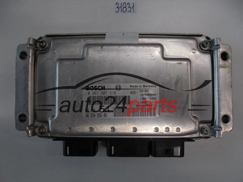Centralita de motor citroen 9653492680 0261207318