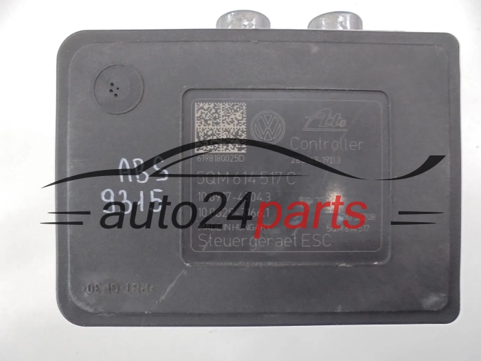 Pompe ABS et calculateur VOLKSWAGEN 5QM614517C 10091743043