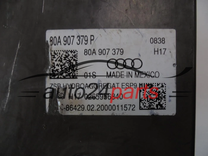Αντλία αβς AUDI 0265291727 80A614517P 80A907379 0265956840