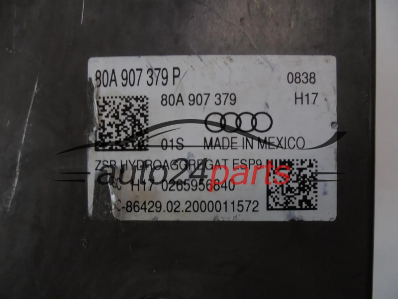 ABS Pump AUDI 0265291727 80A614517P 80A907379 0265956840